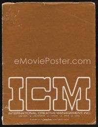 9z139 MANHUNT revised draft script January 15, 1986, unproduced screenplay by Dan Bronson!