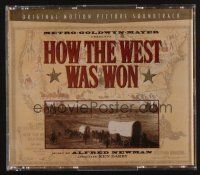 9z293 HOW THE WEST WAS WON soundtrack CD '97 original score by Alfred Newman!