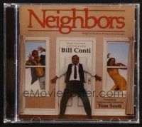 9z300 NEIGHBORS limited edition soundtrack CD '07 original score by Bill Conti & Tom Scott!