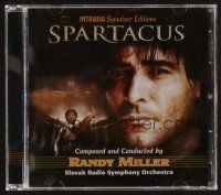 9z318 SPARTACUS limited edition TV soundtrack CD '05 original score by Randy Miller!
