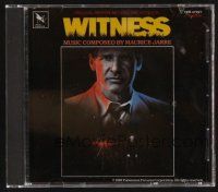 9z328 WITNESS soundtrack CD '90 Peter Weir, original score composed by Maurice Jarre!