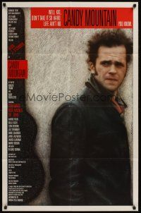1a133 CANDY MOUNTAIN Canadian 1sh '88 Charlie, Harris Yulin, Kevin O'Connor, rock & roll!
