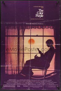1a173 COLOR PURPLE 1sh '85 Steven Spielberg, Whoopi Goldberg, from Alice Walker novel!