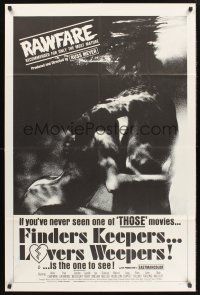 1a306 FINDERS KEEPERS, LOVERS WEEPERS 1sh '68 Russ Meyer, recommended for only the most mature!