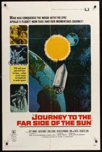 1a526 JOURNEY TO THE FAR SIDE OF THE SUN 1sh '69 Doppleganger, Earth meets itself in outer space!