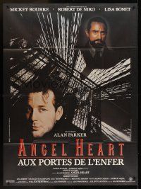 1b010 ANGEL HEART French 1p '87 Robert DeNiro, Mickey Rourke, directed by Alan Parker!
