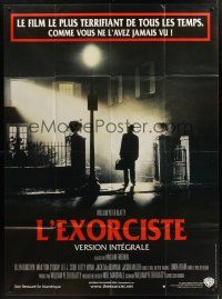 1b050 EXORCIST French 1p R00 William Friedkin, Max Von Sydow, William Peter Blatty horror classic!