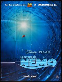 1b056 FINDING NEMO advance French 1p '03 Disney & Pixar animated fish movie, great cartoon image!