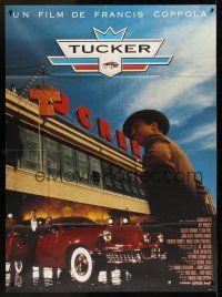 1b171 TUCKER: THE MAN & HIS DREAM French 1p '88 Coppola, different image of Jeff Bridges!