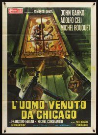 1b293 NIGHT OF THE EXECUTIONERS Italian 1p '73 Yves Boisset's Un conde, different art by Casaro!