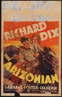 1b432 ARIZONIAN WC '35 Charles Vidor, Richard Dix, law and order on the raw frontier!