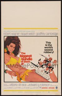 1b444 BIGGEST BUNDLE OF THEM ALL WC '68 full-length art of sexiest Raquel Welch by McGinnis!