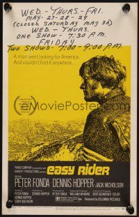 1b476 EASY RIDER WC '69 Peter Fonda, motorcycle biker classic directed by Dennis Hopper!