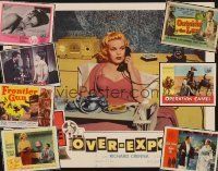 1c006 LOT OF 289 LOBBY CARDS '53 - '68 Over-Exposed, Outside the Law, Gift of Love + lots more!