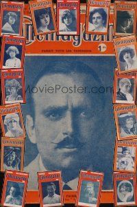 1c013 LOT OF 36 CINEMAGAZINE MAGAZINES '21-29 the leading French films of the 1920s!