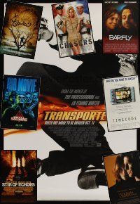 1c038 LOT OF 24 UNFOLDED ONE-SHEETS '87 - '04 Transporter, Thomas Crown Affair & lots more!