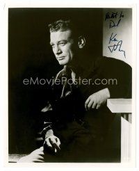 1c304 KENNETH TOBEY signed 8x10 REPRO still '80s cool moody portrait of the actor!