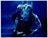 1c320 THOMAS JANE signed color 8x10 REPRO still '01 cool underwater image in scuba gear!