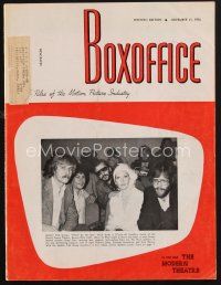 1c071 BOX OFFICE exhibitor magazine November 11, 1974 Ringo Starr in That'll Be The Day!