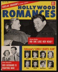 1c083 HOLLYWOOD ROMANCES magazine '55 Grace Kelly: Did she lose her head?