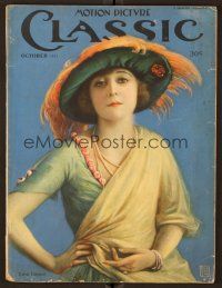 1c096 MOTION PICTURE CLASSIC magazine October 1921 art of Ethel Clayton by Benjamin Eggleston!