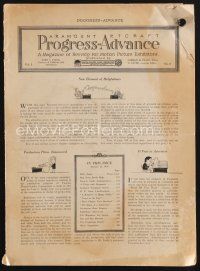 1c078 PROGRESS-ADVANCE exhibitor magazine January 23, 1919 Paramount's in-house mag, Fatty Arbuckle