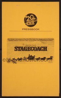 1c256 STAGECOACH pressbook '66 Ann-Margret, Red Buttons, Bing Crosby, all-star cast!