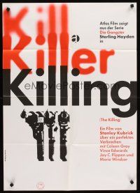 1d123 KILLING German R60s directed by Stanley Kubrick, Sterling Hayden, Wolfgang Schmidt art!