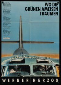 1d191 WHERE THE GREEN ANTS DREAM German '84 Werner Herzog, great image of Aboriginal pilots!