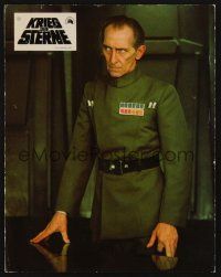 1d612 STAR WARS French LC '77 George Lucas, great image of Peter Cushing as Grand Moff Tarkin!