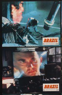 1d664 BRAZIL 12 style A French LCs '85 Terry Gilliam, Jonathan Pryce, Robert De Niro