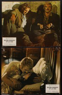 1d670 BUTCH CASSIDY & THE SUNDANCE KID 8 French LCs '69 Paul Newman, Robert Redford, Katharine Ross