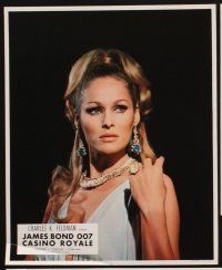 1d677 CASINO ROYALE 8 style A French LCs '67 all-star James Bond spy spoof, Ursula Andress!