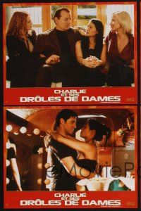 1d680 CHARLIE'S ANGELS 8 French LCs '00 sexy image of Cameron Diaz, Drew Barrymore & Lucy Liu!