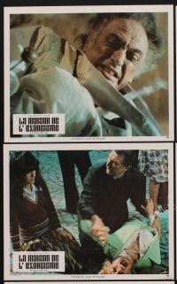 1d774 HOUSE OF EXORCISM 10 French LCs '74 directed by Mario Bava, sexy Sylva Koscina!