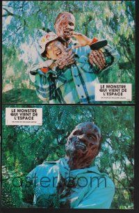 1d788 INCREDIBLE MELTING MAN 12 French LCs '81 AIP, gruesome images of the new horror creature!