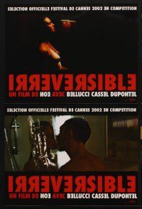 1d795 IRREVERSIBLE 6 French LCs '02 Gaspare Noe, Monica Bellucci, Vincent Cassel!