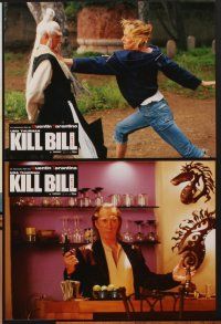 1d809 KILL BILL: VOL. 2 10 French LCs '04 Tarantino, cool images of Uma Thurman, David Carradine!