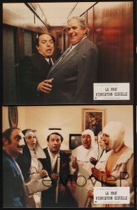 1d810 L'ONOREVOLE CON L'AMANTE SOTTO IL LETTO 8 French LCs '82 Lino Banfi, Janet Agren, wacky!