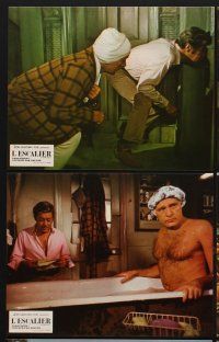 1d889 STAIRCASE 9 style B French LCs '69 Rex Harrison & Richard Burton in Dyer's sad gay story!