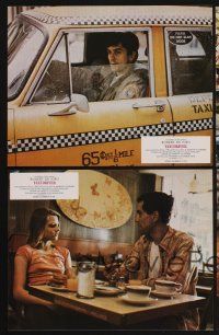 1d895 TAXI DRIVER 8 French LCs R80s Robert De Niro as Travis Bickle w/teen hooker Jodie Foster!