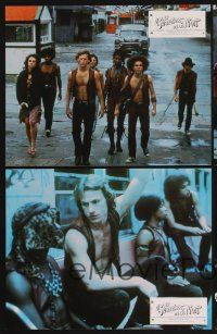 1d918 WARRIORS 8 French LCs '79 directed by Walter Hill, Michael Beck future teen gangs!