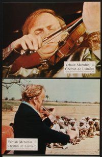 1d934 YEHUDI MENUHIN STORY 6 style A French LCs '70 Francois Reichenbach, images of violinist!