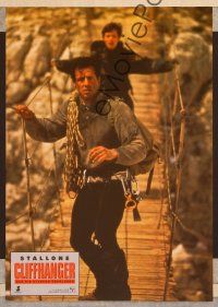 1d591 CLIFFHANGER 2 German LCs '93 Sylvester Stallone, Janine Turner, the height of adventure!