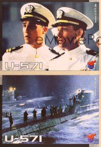 1d617 U-571 8 German LCs '00 Matthew McConaughey, Harvey Keitel, submarine action images!