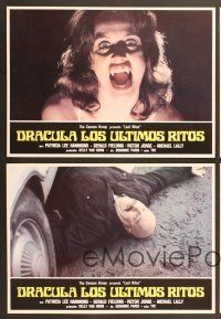 1d583 LAST RITES 8 Spanish LCs '80 Patricia Lee Hammond & Gerald Fielding, wild vampire images!