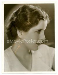 1e574 DIANA WYNYARD deluxe 10x13 still '32 profile portrait by Clarence Sinclair Bull!