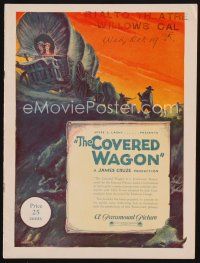 1e156 COVERED WAGON program '23 James Cruze, pioneers & wagon train on Oregon Trail!