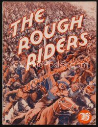 1e185 ROUGH RIDERS program '27 Teddy Roosevelt, cool images of Mary Astor & Charles Farrell!