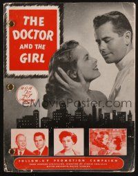 1e043 DOCTOR & THE GIRL follow-up promo book '49 Glenn Ford, Janet Leigh, Coburn, Gloria De Haven!